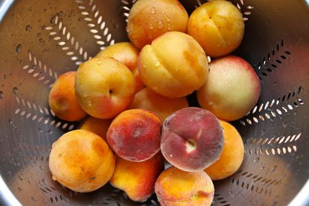 mid pride peaches and apricots