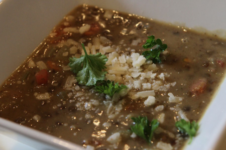 easy lentil soup