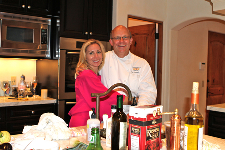 Chef in my kitchen, Cal Stamenov, Chef and Culinary Director at Bernardus Lodge