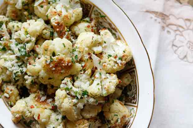 cauliflower-plated