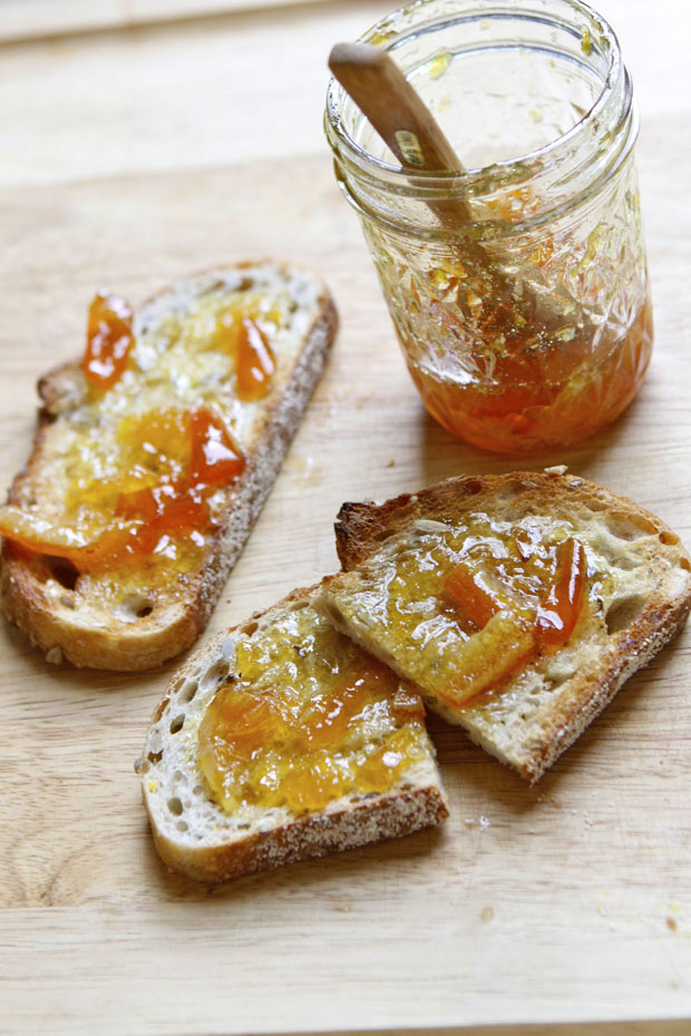 jam on toast