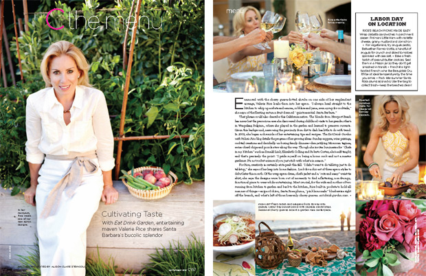 C Menu - California Style Magazine pp 157-158, September 2012