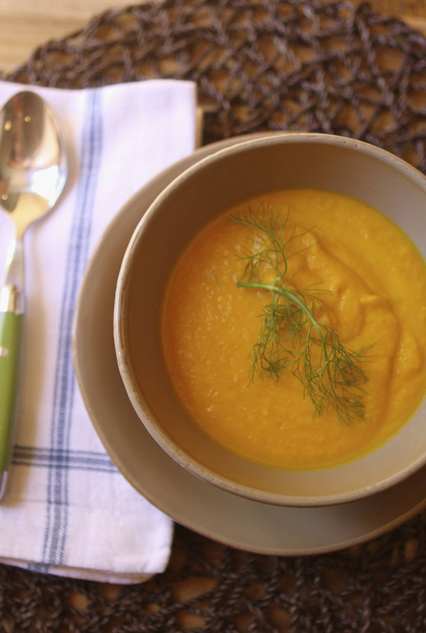 carrot and fennel soup
