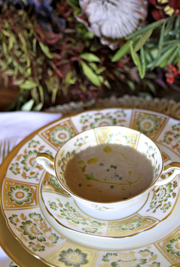 wild mushroom soup