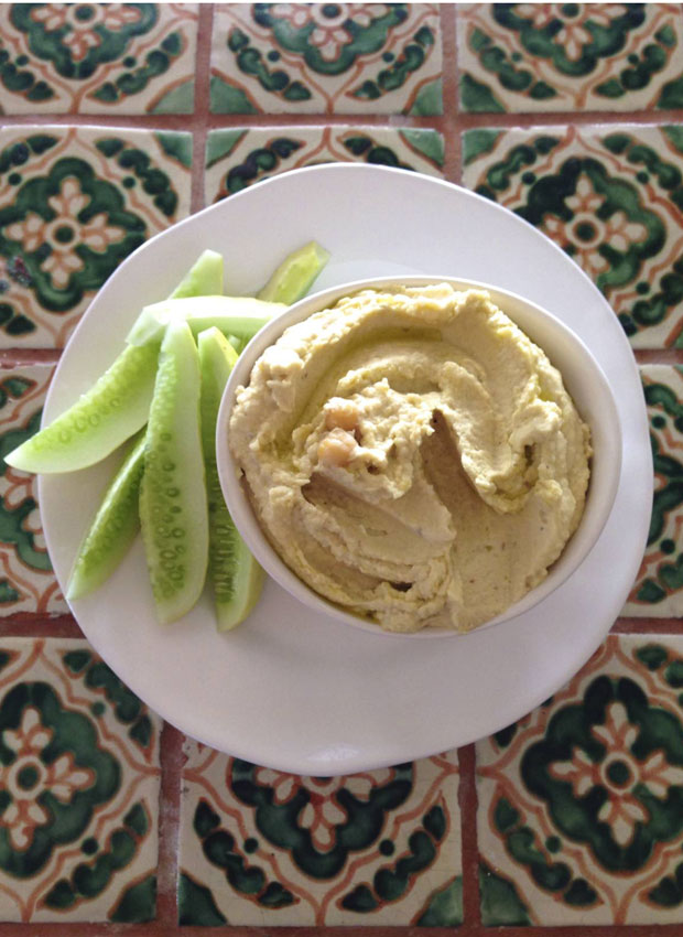 fresh hummus