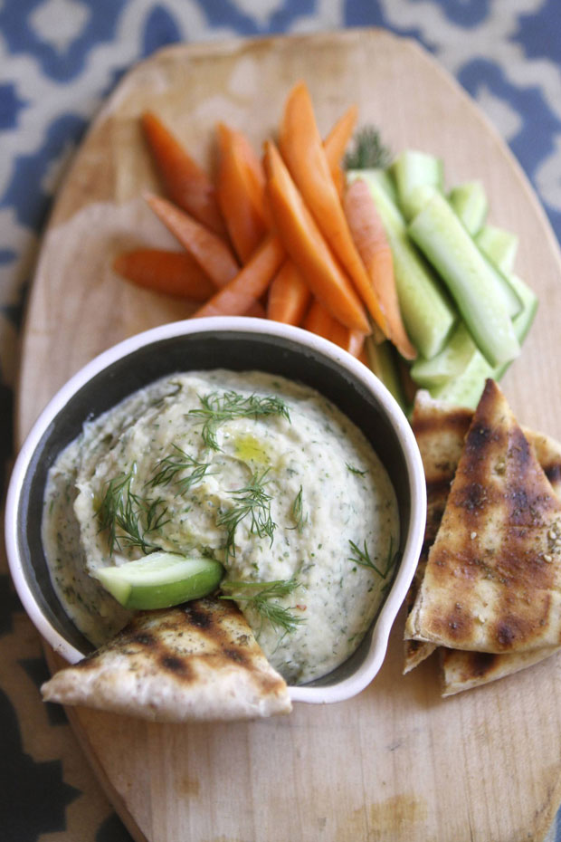 white bean dip