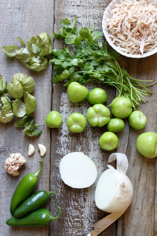Turkey Enchiladas with Green Sauce